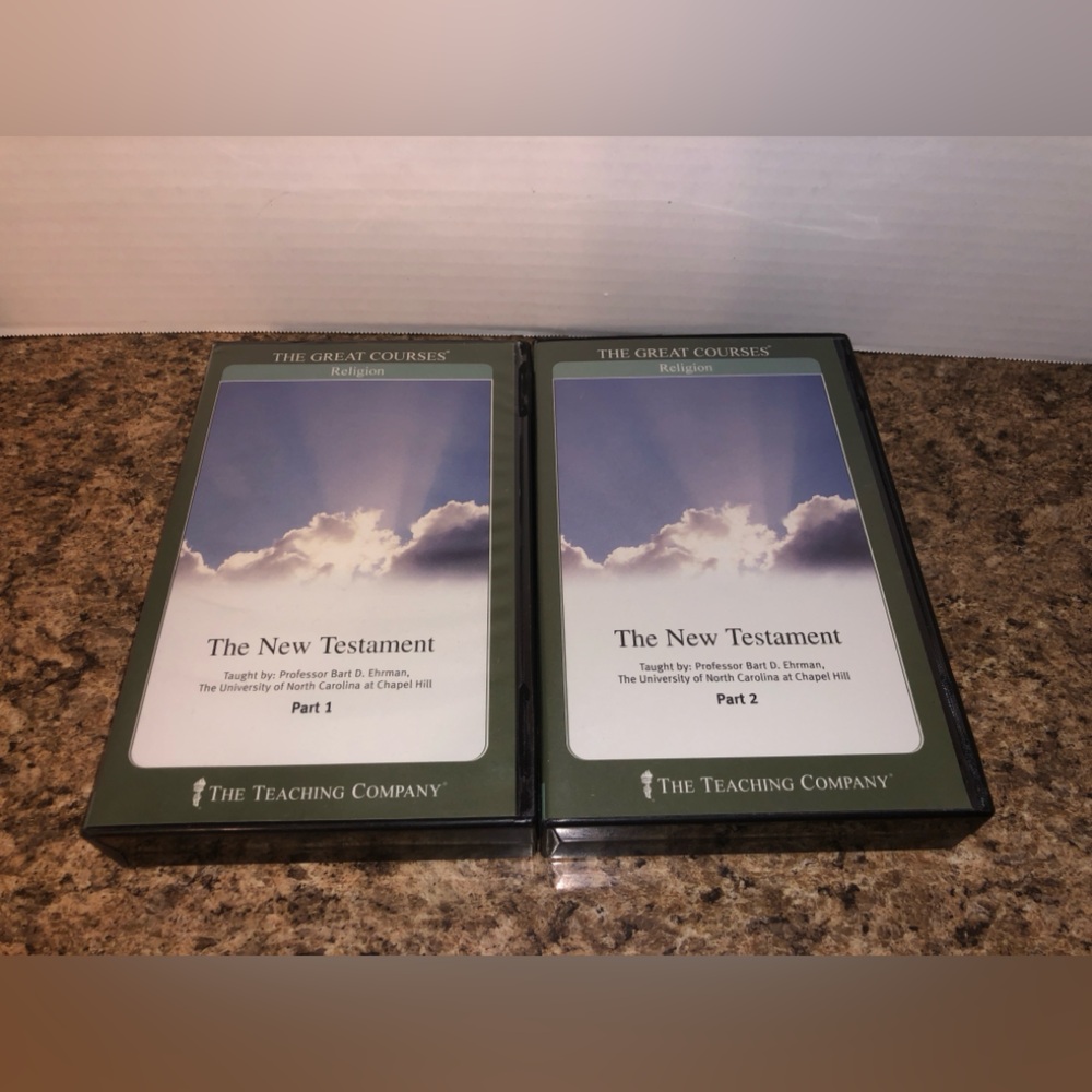 12 Disc The Great Courses the New Testament Part 1 And Part 2 Cd Lot 12 CDs